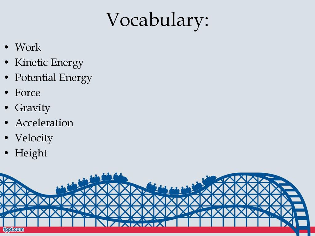 Science Fair Project The Physics of a Roller Coaster ppt download